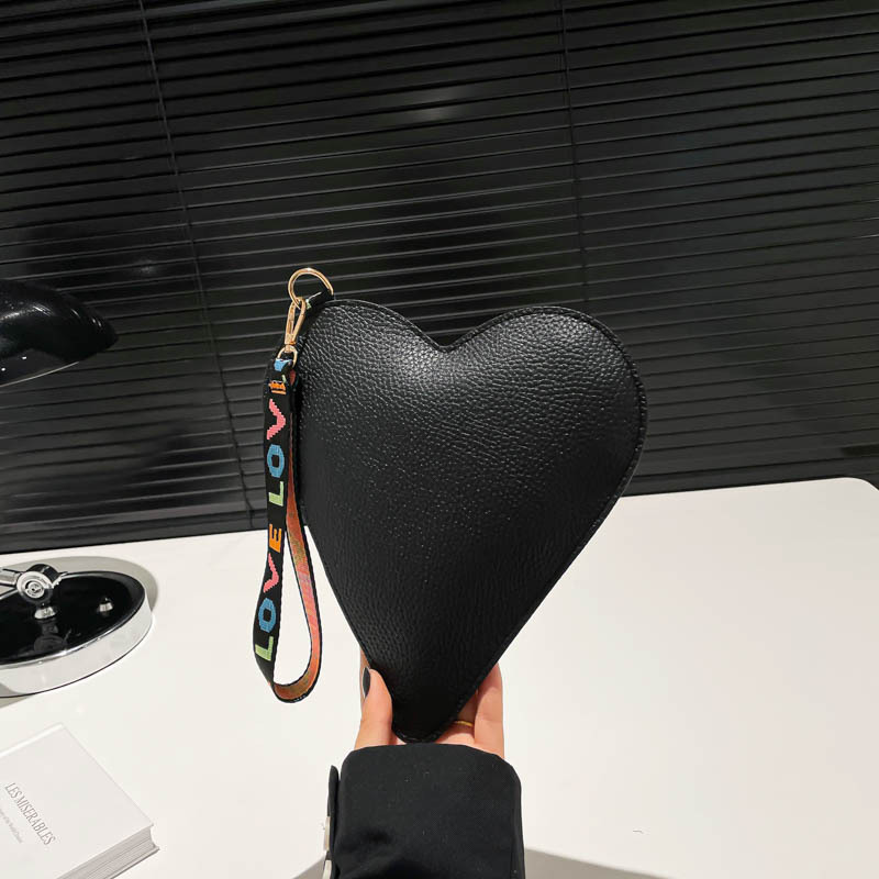 Cute Heart Shape Coin Purse Ko - Women Fashion Handbags recension och pris